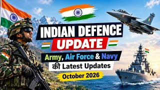     Indian Defence की बड़ी Updates 🇮🇳 | Army, Navy & Air Force Latest Updates | October 2026