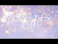 150 DR QUESTIONS MASTERLIST Effortless shifting
