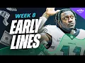 NFL Week 8 Early Picks Line Movement Predictions 2025