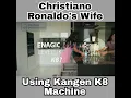 Cristiano Ronaldo Using Enagic Kangen Water K8 Machine | Georgina Rodríguez Drinking Water
