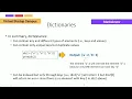 Python Part 6 Understand Datatypes List Tuples Set and Dictionary in Python