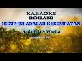 Lagu KARAOKE HIDUP INI ADALAH KESEMPATAN | Cip.Pendeta Wilhelmus Latumahina | Nada Pas Pria\u0026Wanita