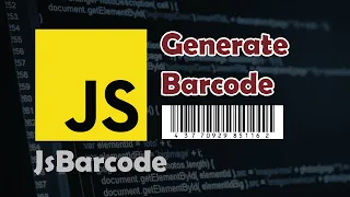 Javascript Tutorial How to Generate Barcode in the Browser