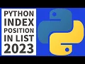 Python Programming - Index Position Of List Element 2023