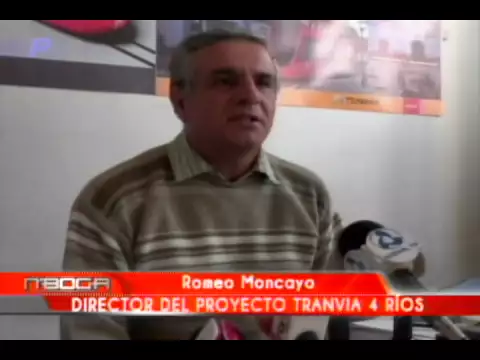 Llega tranvía del sistema Cuatro Ríos