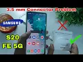 Samsung S20 FE 5G Type C to 3 5 mm Connector Not working problem 3 5 mm jack for S20 FE S21 FE S22