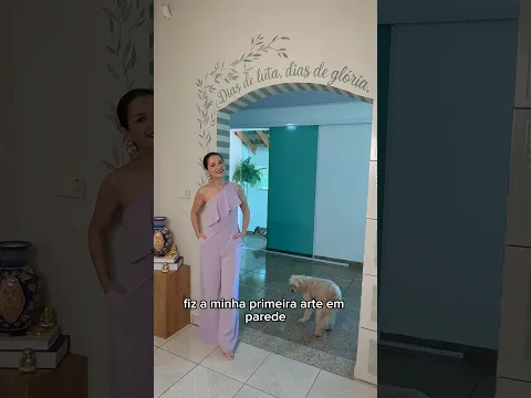 Faria essa pintura na sua casa?🏡