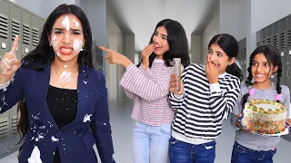 طلاب جننوا المعلمه بالمقالب شفا 