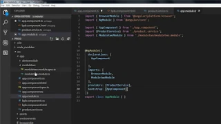 Angular Module using CLI