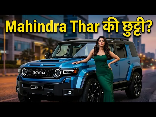 छोटा पैकेट बड़ा धमाका😳Toyota MINI Cruiser FJ आ गई 😱 Price, Engine & Design देखकर चौंक जाओगे!