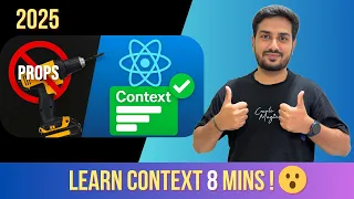 How to Use React Context API Explained in 8 Minutes Tutorial 2025