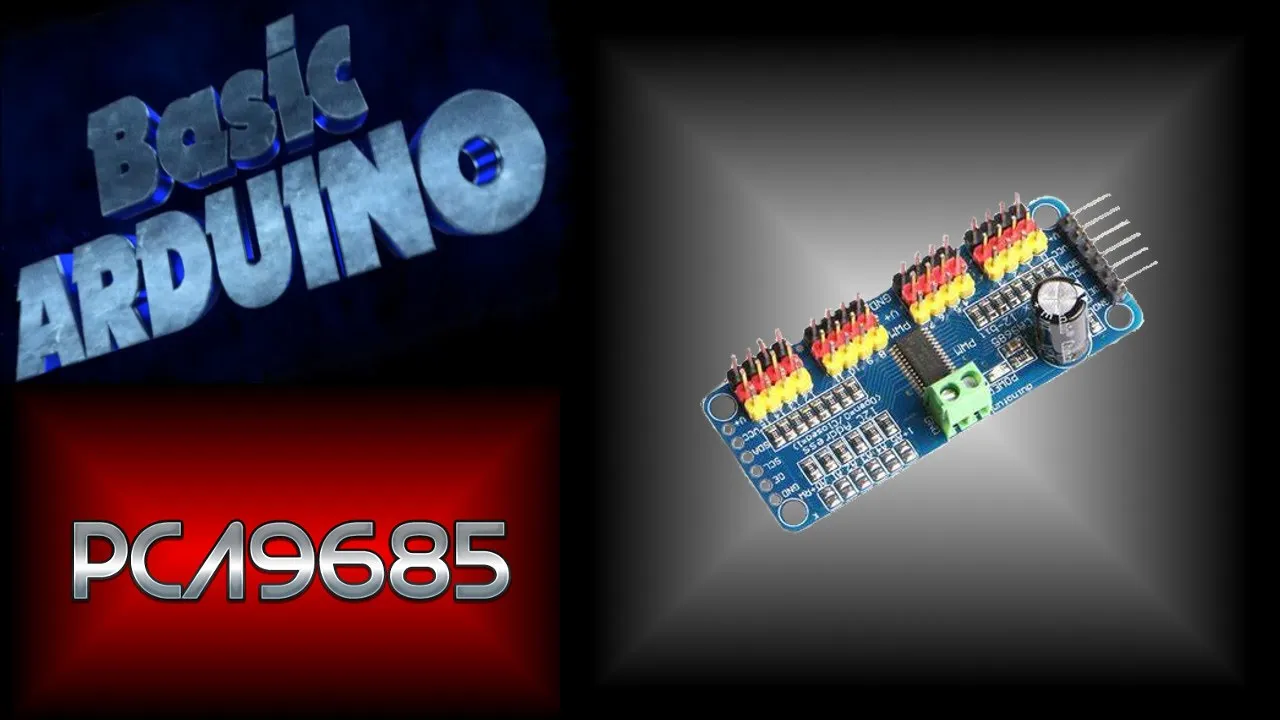 How to setup and use a PCA9685 with your Arduino to control up to 16 servos.