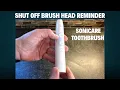How To Turn OFF Brush Head Replacement Reminder with The Sonicare Optimal Clean Toothbrush