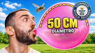 PROVO A BATTERE I RECORD DEL MONDO PIÙ FACILI DI SEMPRE !! 