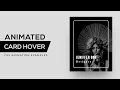 CSS Profile Card Hover Animation