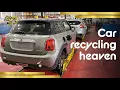 The Future of Vehicle Recycling - Cars stripped boxed and on eBay within hours