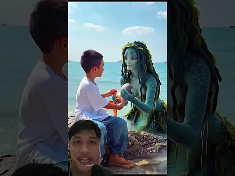 putri duyung hijau ⁉️😱