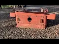 ALLIS CHALMERS BBQ PIT