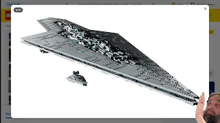 LEGO Star Wars UCS Super Star Destroyer v2 revealed! #NotAd 75457