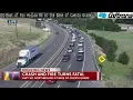 UPDATE Car accident and fire that closed right lane of Highway 101 in SLO turned fatal