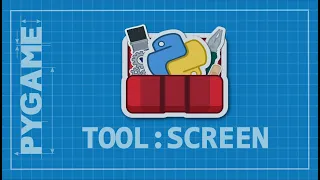 How to create a screen window in Python using Pygame Python Toolbox