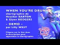 Download Lagu [DEMO] WHEN YOU'RE DRUNK de Heather BARTON \u0026 Glynn RODGERS, enseignée par Lilly WEST