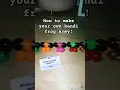 How to make a kandi frog