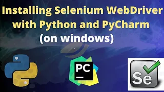 How to Install Selenium Webdriver with python and pycharm
