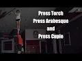 Press Torch Arabesque and Cupie - Basic Stunt Series