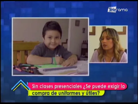 Sin clases presenciales ¿Se puede exigir la compra de uniformes y útiles?