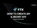 FTX - How to create API Keys Website