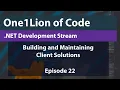 NET Live Coding Client Solutions e 22
