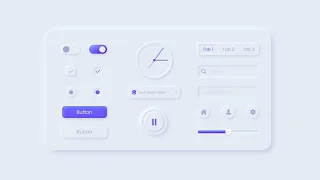 Neumorphism Button Styles in CSS