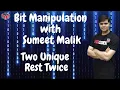 All Repeating Except Two Two Unique Rest Twice Bit Manipulation Interview Questions