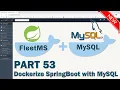 Part 53 - Dockerize FleetMS SpringBoot With MySQL Database