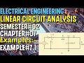 Linear Circuit Analysis Chapter Example 1 Basic Engineering Circuit Analysis