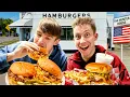 Two Brits try American Diner Burgers from 1952