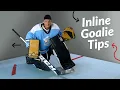 Inline Goalie Tips RollerFly Slides Pad Rotation Butterfly Mechanics