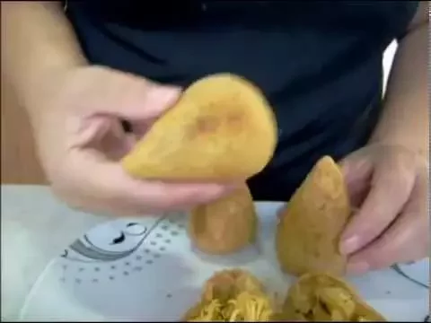 COXINHA DE MANDIOCA SEM TRIGO DELICIOSA