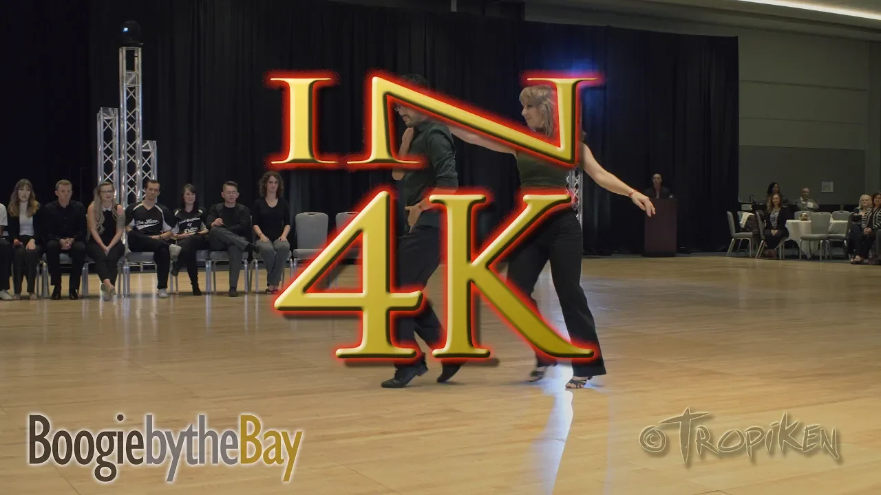 Conor McClure & Mia Primavera - 2017 Boogie by the Bay (BbB) All-Stars Strictly Swing - IN 4K