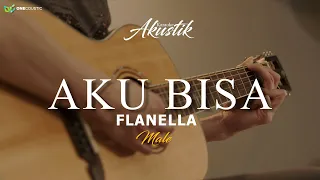 Download FLANELLA - AKU BISA  ( KARAOKE AKUSTIK ) MP3