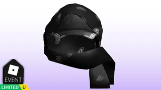 FREE LIMITED UGC How to get the Black Hat w Scarf in My Avatar