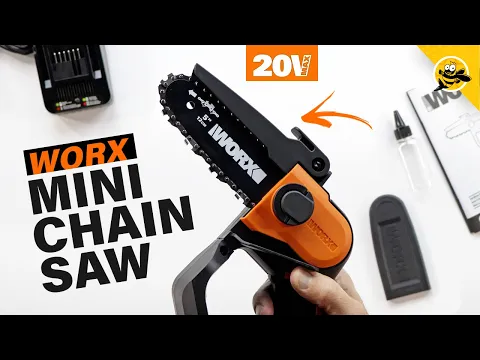 Download MP3 WORX 20V Mini Chainsaw - WAY BETTER Than Expected!