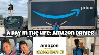 Day in the Life Amazon Driver Helper Edition VLOG Funniest driver ever