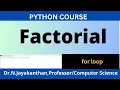 Python Program to Calculate the Factorial of a Number - Simple and Efficient Code Example
