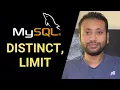 Bangla Database Tutorial 19 DISTINCT LIMIT Keyword