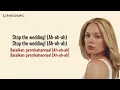 Stop The Wedding! - Ashe | Lirik Terjemahan Indonesia