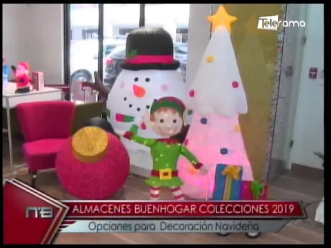 Almacenes Buenhogar colecciones 2019 opciones para decoración navideña