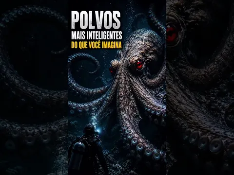 Os Polvos São Mais Assustadores do Que Parecem #polvos #shorts