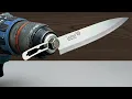 Not everyone knows this secret! Just insert the knife into Drill You will be amazed at the results😱